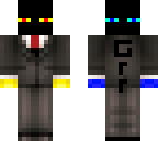 suited blue and red enderman