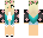 teal hair summer