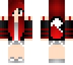 wolf girl red