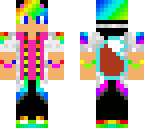 aj rainbow hair