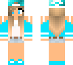 blue girl