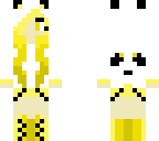 chica panda amarillo sol