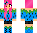 cute blue raspberry girl