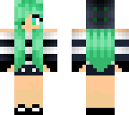 edited mint girl