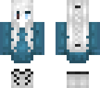 fem sans human minecraft adaption