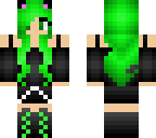 green girl dont copy it