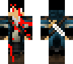 horror hunter with blood