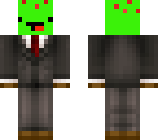 lime cake in a suit