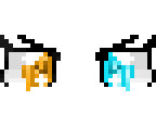 orange vs blue