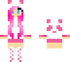 panda girl pink
