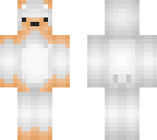 partially tan polar bear