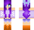 purple girl
