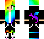 rainbow girl