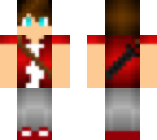 red teenager