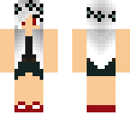 white-haired girl