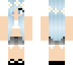 blue girl