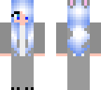 bunny costume blue