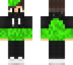 cool boy green and black