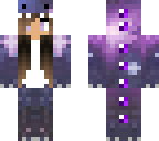 galaxy dino girl
