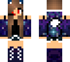 galaxy wolf girl