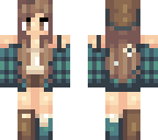 gold and blue anime girl