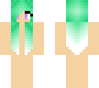 green hair skinbase