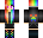 rainbow girl