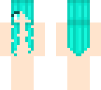 teal hair base