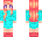 turquoise girl