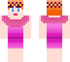 pink dress summer girl