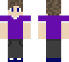 purple shirt