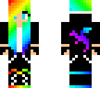 rainbow girl