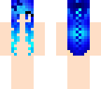 blue - straight braid