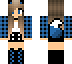 blue fox girl