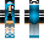 blue girl