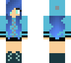 blue hoodie