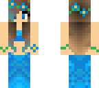 blue mermaid