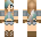 blue wolf girl
