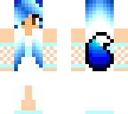 blue wolf wedding dress