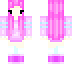 chibi purple girl