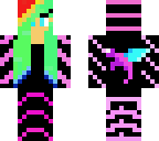cool girl rainbov