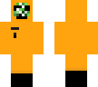 creeper in hazmat suit