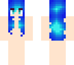 electric blue hair base