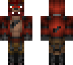 foxy with 2 red eyes