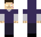 herobrine from minequest simple with hat