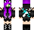 meif'wa with purple hair