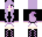 pastel goth fox girl