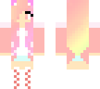 pink cat girl