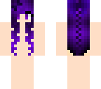 purple - straight braid