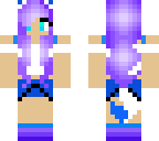 purple fox girl